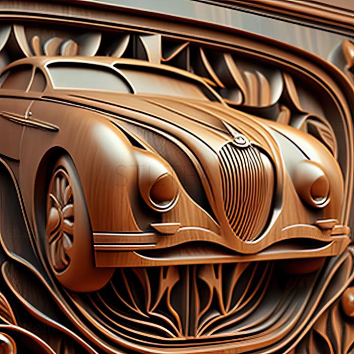 3D model Jaguar S Type 1963 (STL)
